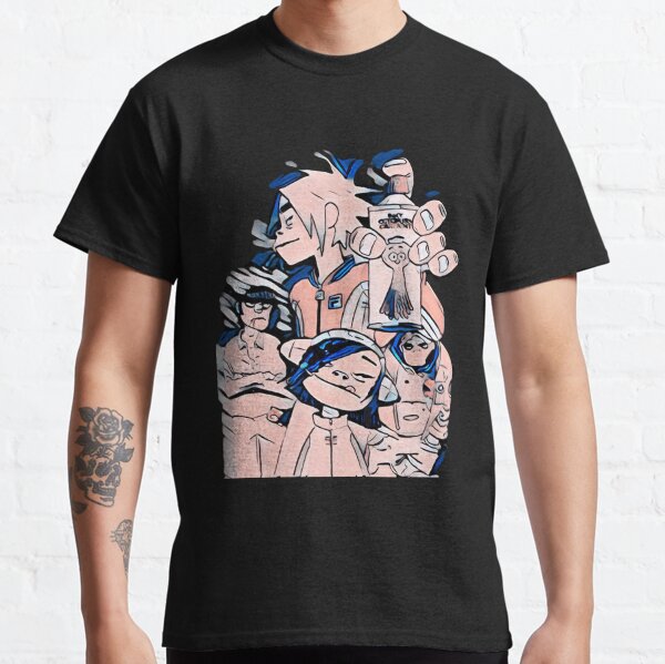 Músico de fideos Gorillaz Camiseta clásica