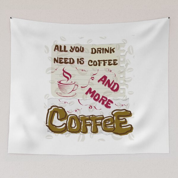 Item preview, And More Coffee designed and sold by yassooarts.