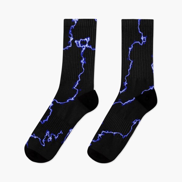 Item preview, Blue Lightning Bolt 2000s Pattern designed and sold by ind3finite.