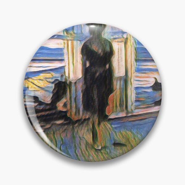 Item preview, The Lone Walker at the Abandoned Carnival designed and sold by ChuckDuncan.