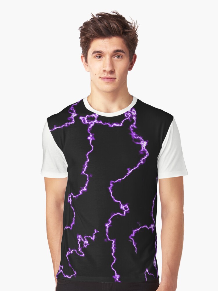 Purple Lightning Bolt 2000s Pattern Purple Lightning Bolt 2000s Pattern