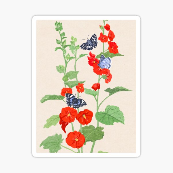 Butterfly Sticker — Wildflower Art Studio