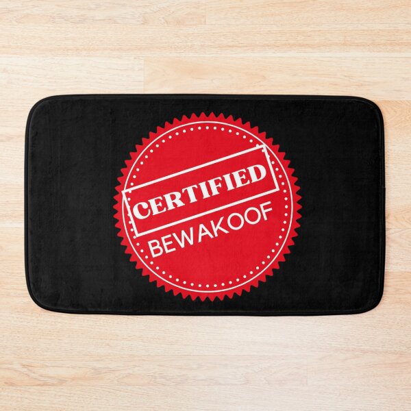 Item preview, Certified Bewakoof Stamp designed and sold by Amnaatiq.