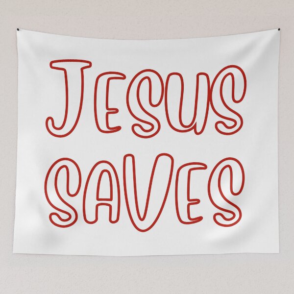 Item preview, Jesus saves designed and sold by IMPowell.