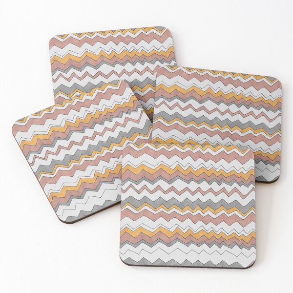 Item preview, Imperfect Chevron Pattern designed and sold by TooCoolUnicorn.