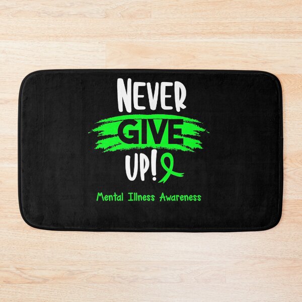 Item preview, Mental Illness Warrior - Mental Illness Awareness - Never Give Up! designed and sold by Robbsyn.