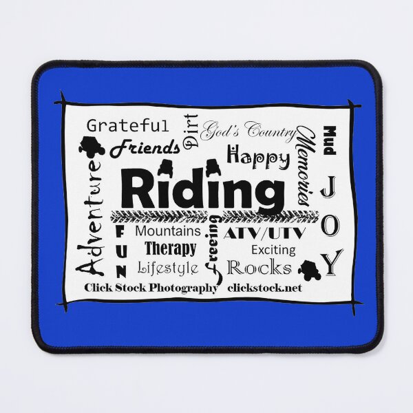 Item preview, A collage of words for trail riding designed and sold by Katherine Rose.
