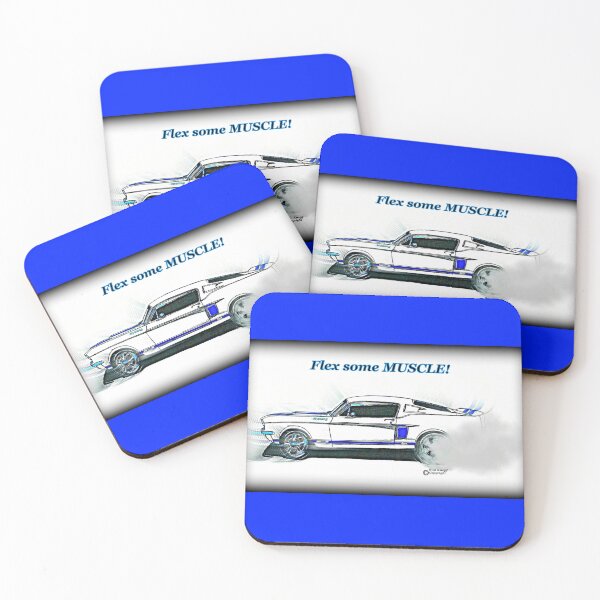 Item preview, Muscle Cars //  Flex some MUSCLE! designed and sold by Imagin8er.
