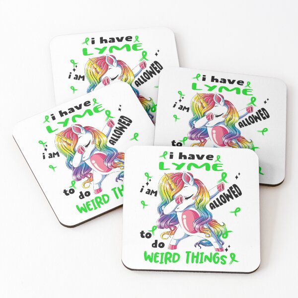Item preview, Lyme Awareness Funny I have Lyme i'm allowed to do Weird Things! designed and sold by JanetShop809.