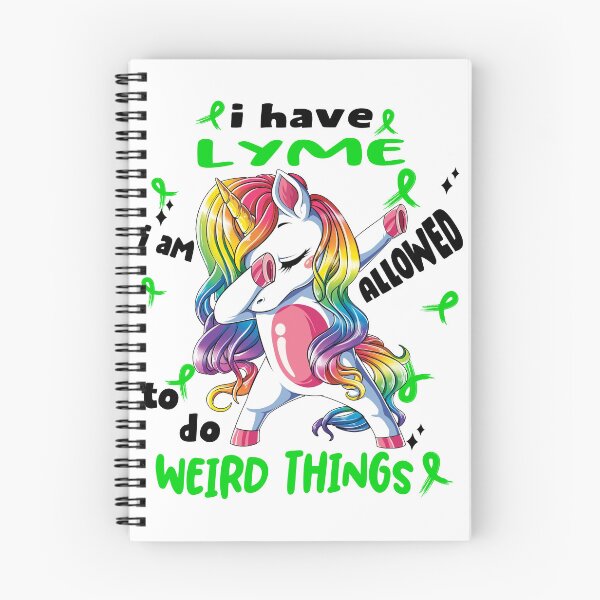 Item preview, Lyme Awareness Funny I have Lyme i'm allowed to do Weird Things! designed and sold by JanetShop809.