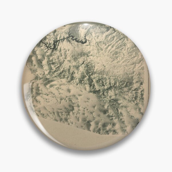 Item preview, Arizona Shaded Relief Map 3D digitally-rendered designed and sold by ThinkAboutMaps.