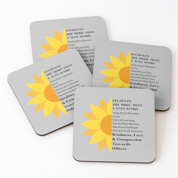 Artikelvorschau, Schüler sind mehr als ein Testergebnis. Das beste Lehrer-Sonnenblumen-Design entworfen und verkauft von BestTeacher.