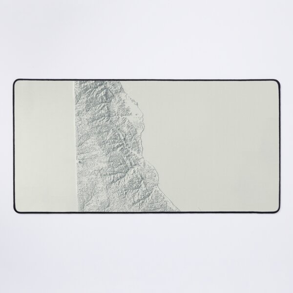 Item preview, Delaware Shaded Relief Map 3D digitally-rendered designed and sold by ThinkAboutMaps.