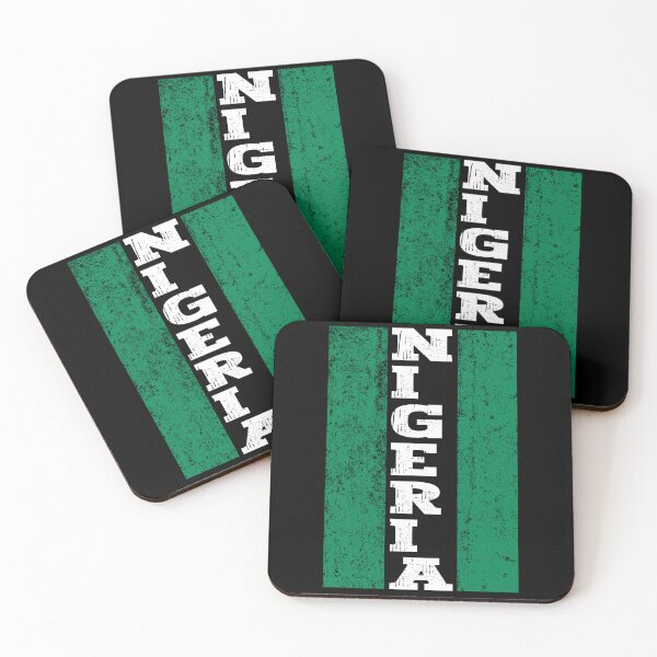 Item preview, Nigeria Nigerian Flag Vintage - White designed and sold by PearlMoonGrapes.