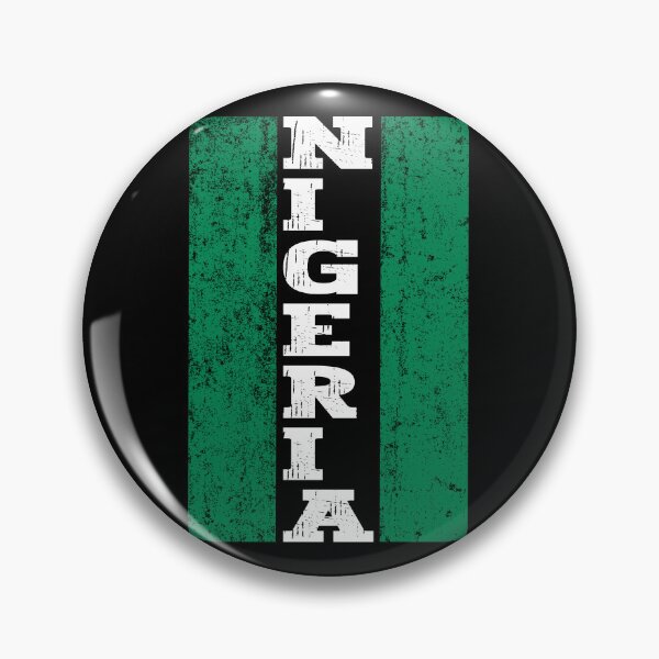 Item preview, Nigeria Nigerian Flag Vintage - White designed and sold by PearlMoonGrapes.