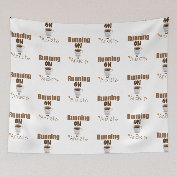 Item preview, Running On Coffee And Anxiety designed and sold by secretbox.