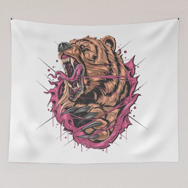 Item preview, Angry bear designed and sold by Aysa Galaxy.