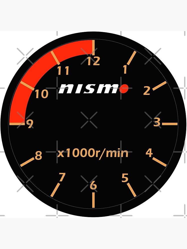 Nismo Guage Clock by merlz