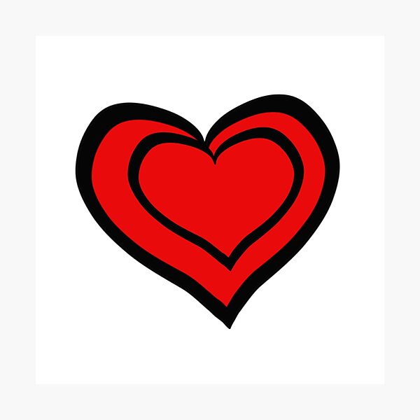Growing hearts Photographic Print