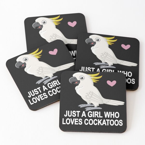 Item preview,  Just A Girl Who Loves Cockatoos designed and sold by SheIsAQueen.