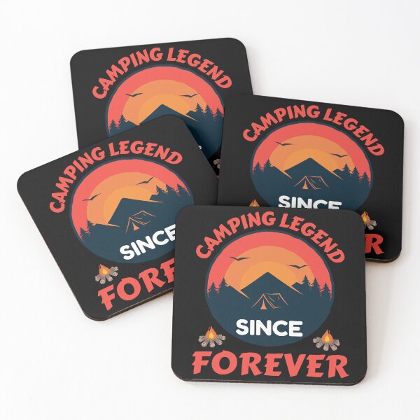 Item preview, Camping Legend Since Forever | adventure designed and sold by PrintLess-77.