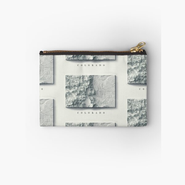 Item preview, Colorado Shaded Relief Map 3D digitally-rendered designed and sold by ThinkAboutMaps.
