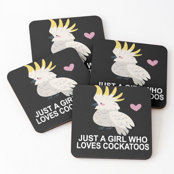 Item preview, Just A Girl Who Loves Cockatoos designed and sold by SheIsAQueen.