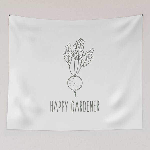 Item preview, Happy Gardener designed and sold by PrairieGrouse.