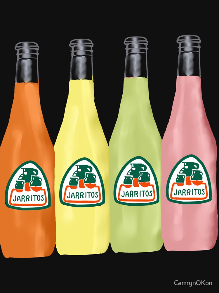 "Set of 4 Jarritos Drawing Sticker" Tshirt for Sale by CamrynOKon