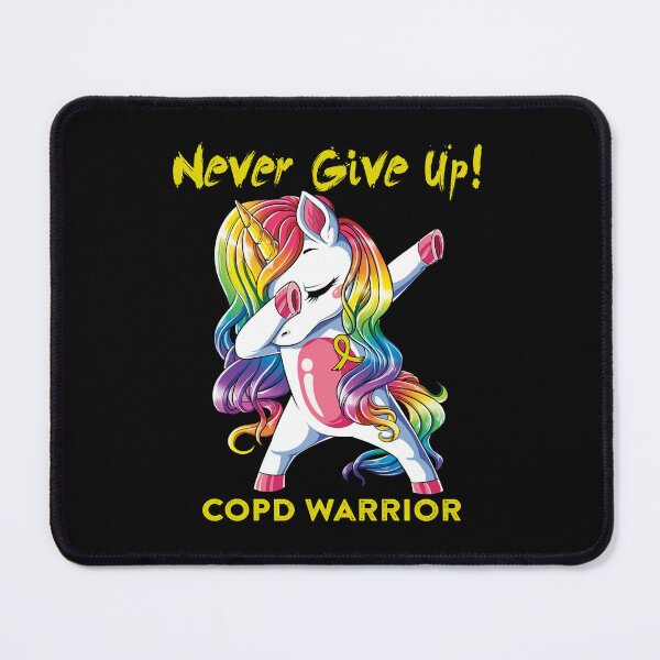 Item preview, COPD Warrior - Never Give Up! - Support COPD Warrior Gifts designed and sold by whlrcheryl.
