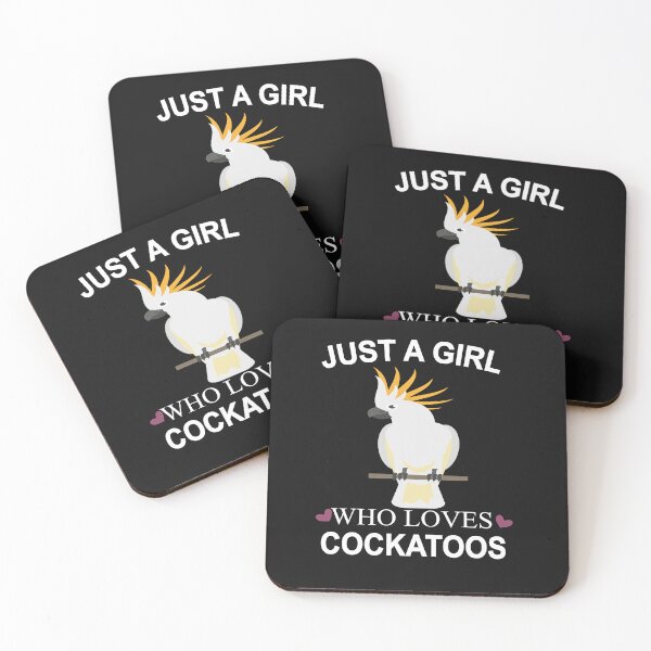 Item preview, Just A Girl Who Loves Cockatoos designed and sold by SheIsAQueen.