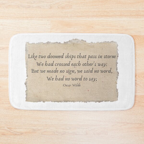 Item preview, Oscar Wilde poetry designed and sold by Amnaatiq.