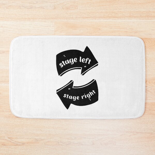 Item preview, Stage Left Stage Right Theater Dramatic Actor designed and sold by appareltolove.