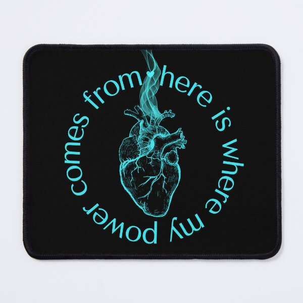 Item preview, Fluorescent Blue Anatomical Heart Power Floor Pillow designed and sold by MagicWolfStar.