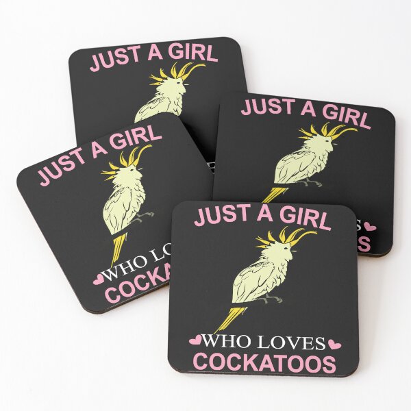 Item preview, Just A Girl Who Loves Cockatoos designed and sold by SheIsAQueen.