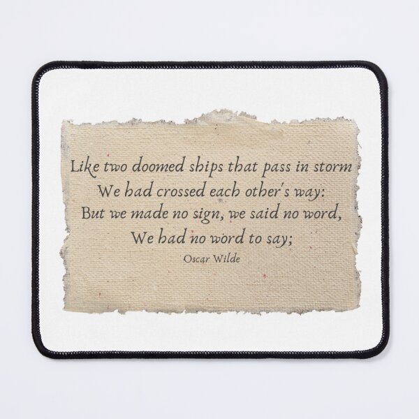 Item preview, Oscar Wilde poetry designed and sold by Amnaatiq.