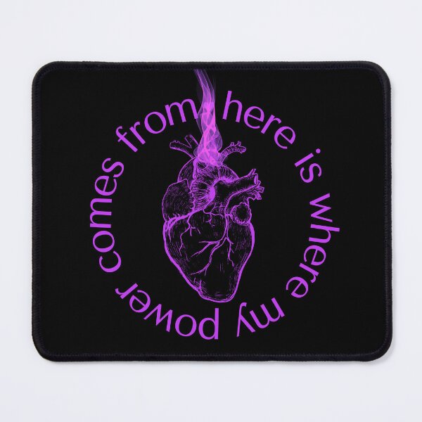 Item preview, Fluorescent Purple Anatomical Heart Power iPhone Case designed and sold by MagicWolfStar.