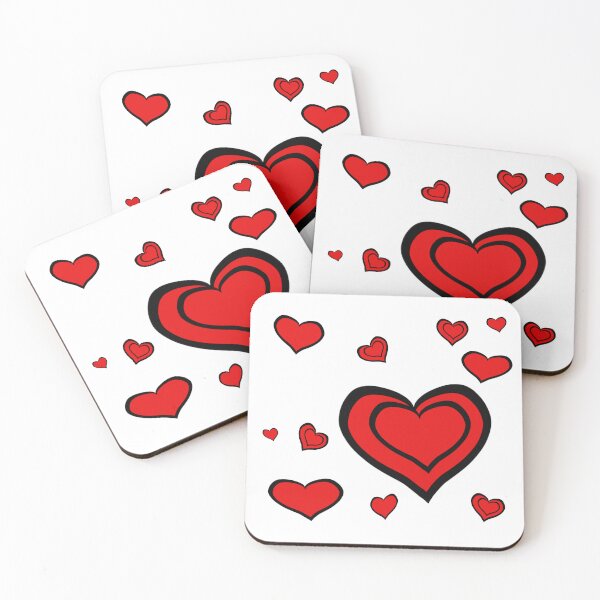 Item preview, Floating and Growing hearts  designed and sold by RemieJames.