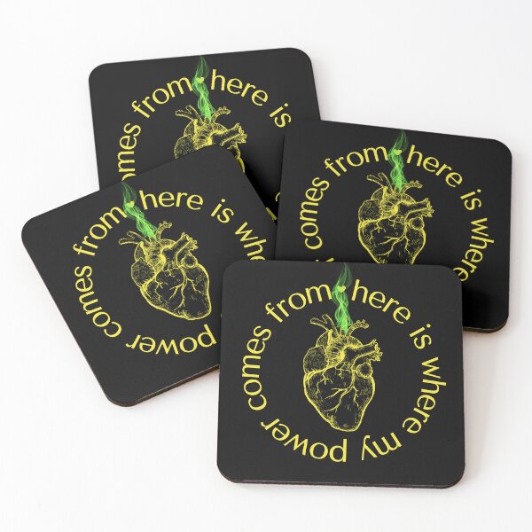 Item preview, Fluorescent Yellow Anatomical Heart Power Sticker designed and sold by MagicWolfStar.
