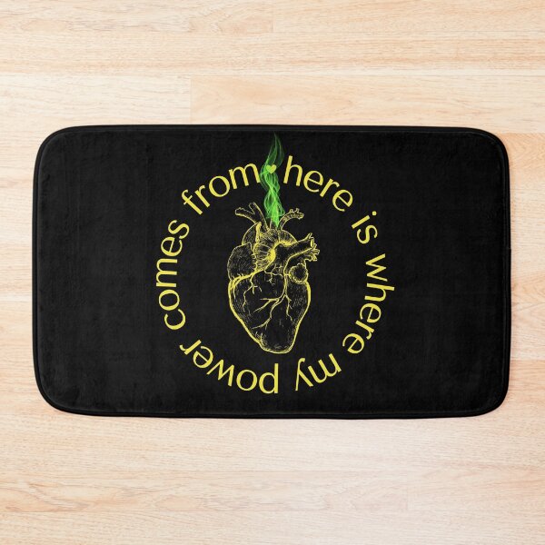 Item preview, Fluorescent Yellow Anatomical Heart Power Sticker designed and sold by MagicWolfStar.