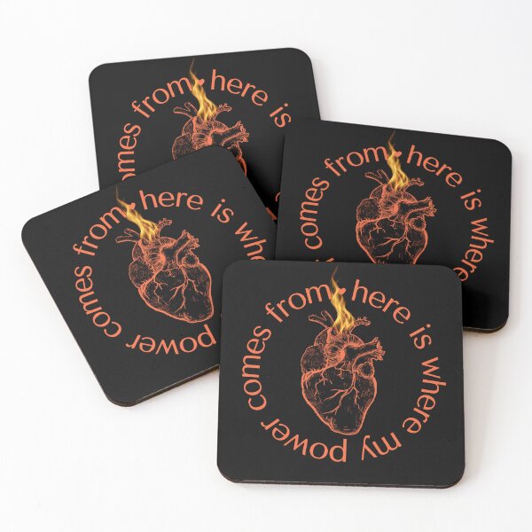 Item preview, Orange Anatomical Heart Power Sticker designed and sold by MagicWolfStar.