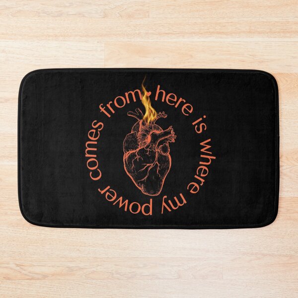 Item preview, Orange Anatomical Heart Power Sticker designed and sold by MagicWolfStar.