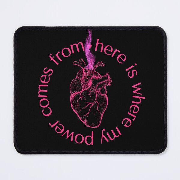 Item preview, Fluorescent Pink Anatomical Heart Power T-shirt designed and sold by MagicWolfStar.