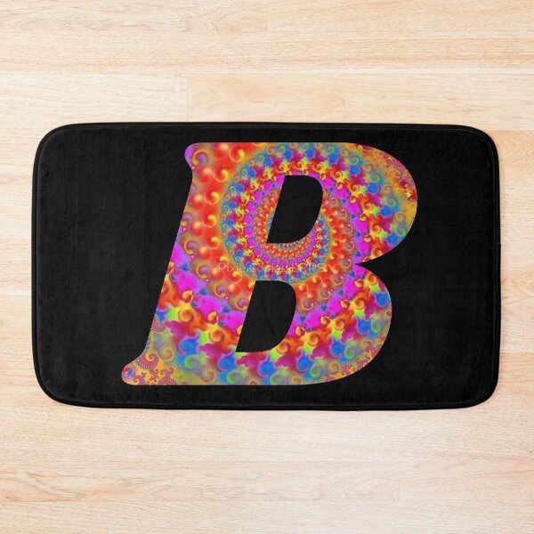 Item preview, Psychedelic Monogram Initial Letter B designed and sold by Lartheviking.