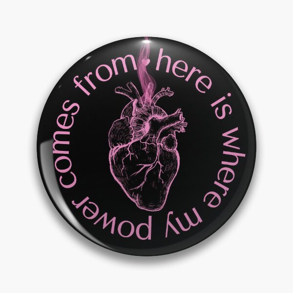Item preview, Pastel Dusty Pink Anatomical Heart Power Sticker designed and sold by MagicWolfStar.