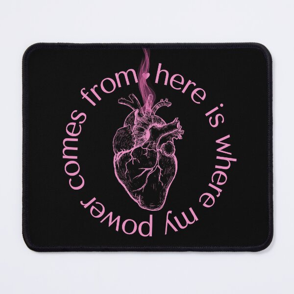 Item preview, Pastel Dusty Pink Anatomical Heart Power Sticker designed and sold by MagicWolfStar.