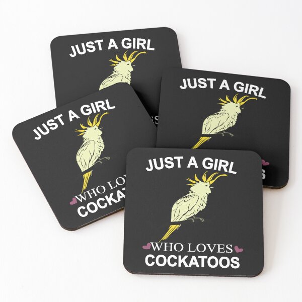 Item preview, Just A Girl Who Loves Cockatoos designed and sold by SheIsAQueen.