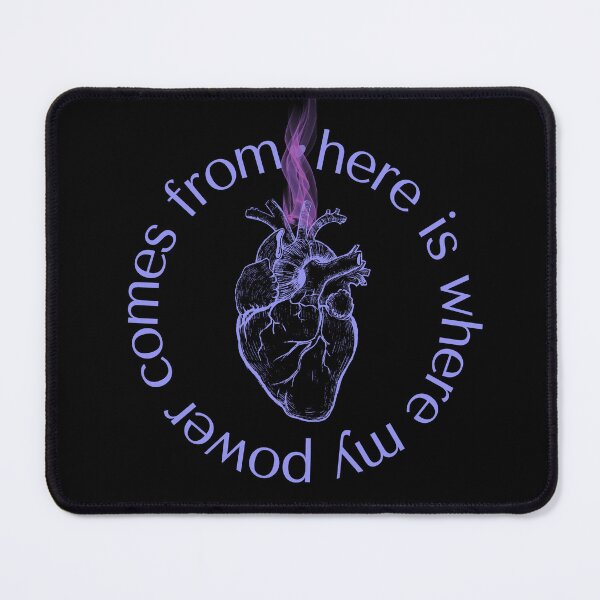 Item preview, Pastel Violet Anatomical Heart Power Throw Pillow designed and sold by MagicWolfStar.