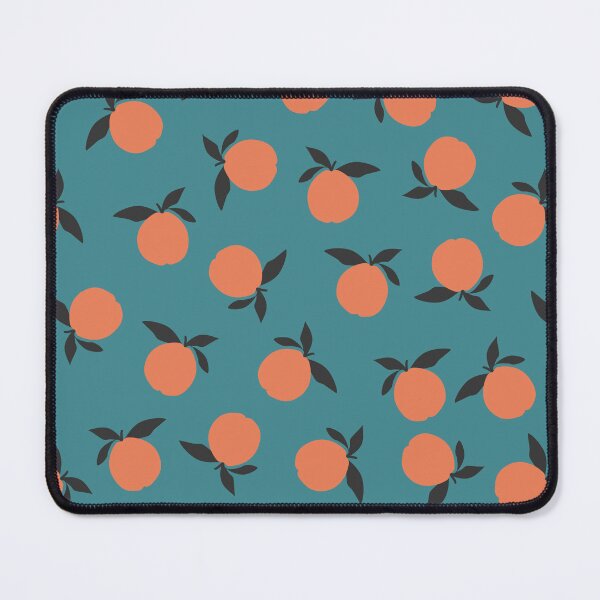 Item preview, Farm Fruit - Minimalistic Pattern on Teal designed and sold by anzelas.