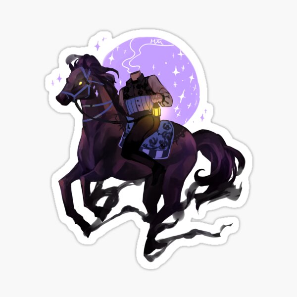 Item preview, Ichabod le Cavalier sans Tête designed and sold by LadyMeowsith.